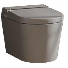 Hygea - Vas wc suspendat multifunctional, Gri Mat